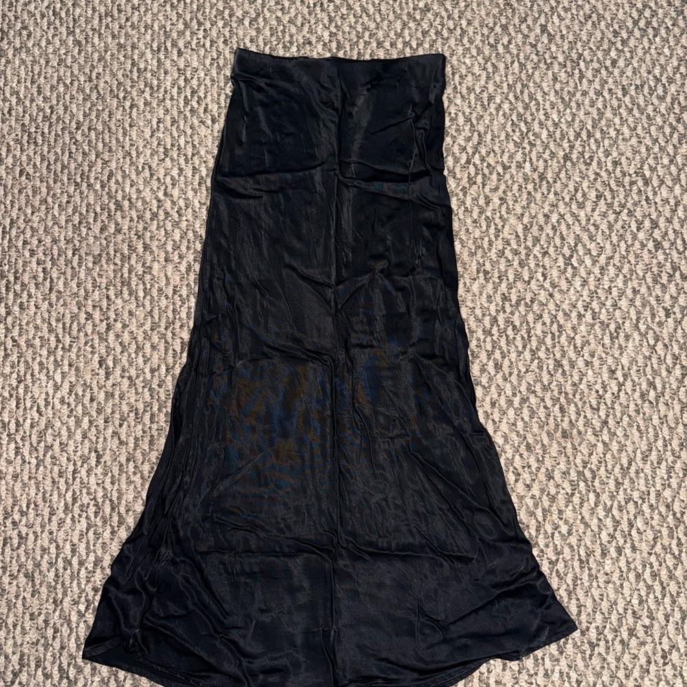 Elegant Black Women's Maxi Skirt